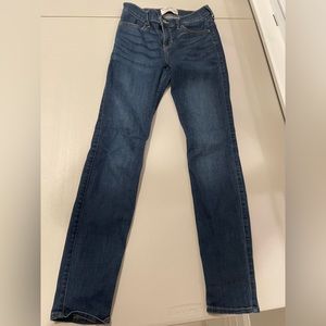 abercrombie dark blue jeans